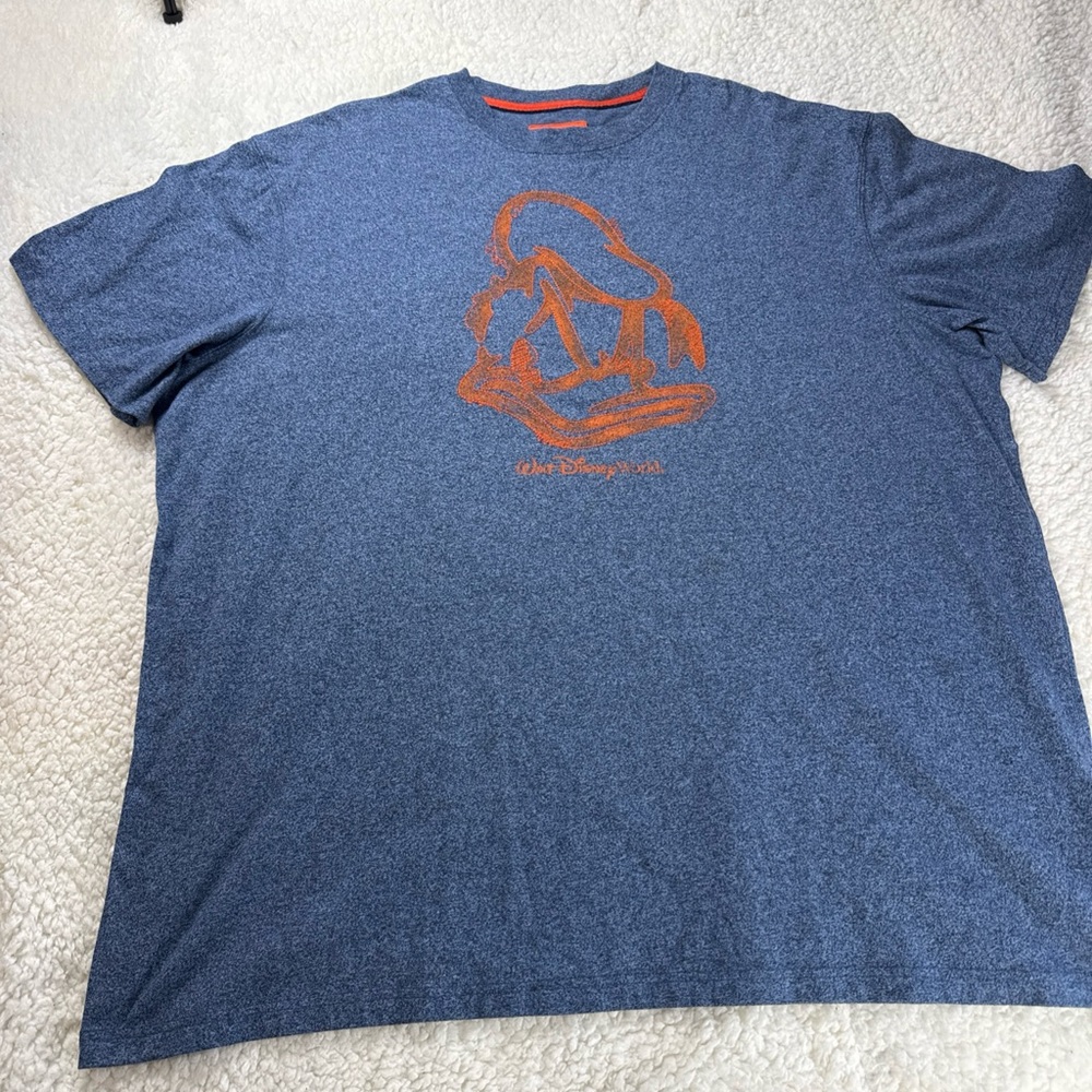 Disney Parks Donald Duck Blue Graphic T-Shirt Men’s 2XL - Walt Disney World